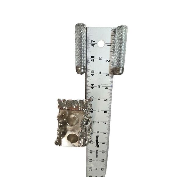 Arthur Court salt and pepper shakers set and stand - Picture 3 of 16